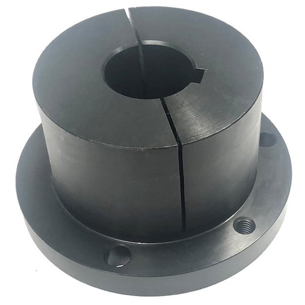 B&B Manufacturing R1x1-3/4, Split Taper Bushing, C45 Steel, Black Oxide, R1x1-3/4 - main